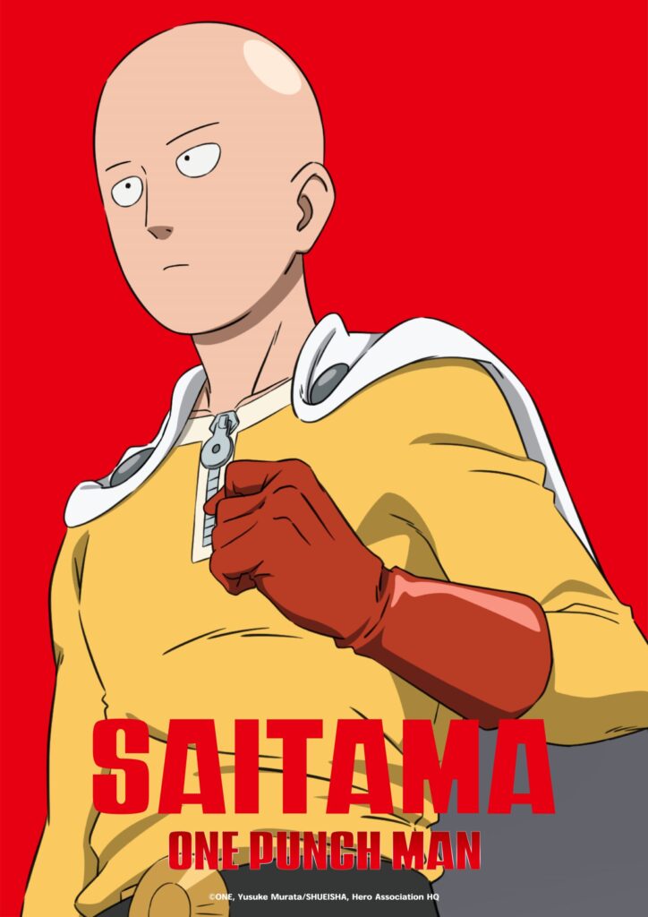 One Punch Man Saitama Hero Visual 724x1024