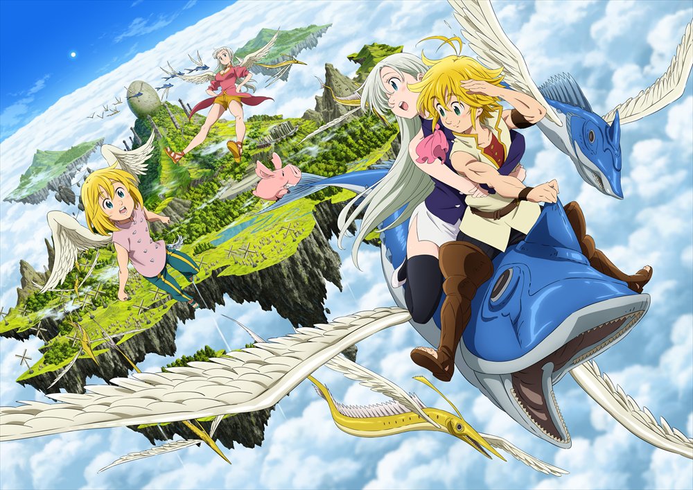 Seven Deadly Sins – Prisoners of the Sky: Nouveau spot promotionnel - Seven Deadly Sins Prisoners Of The Sky Timeline