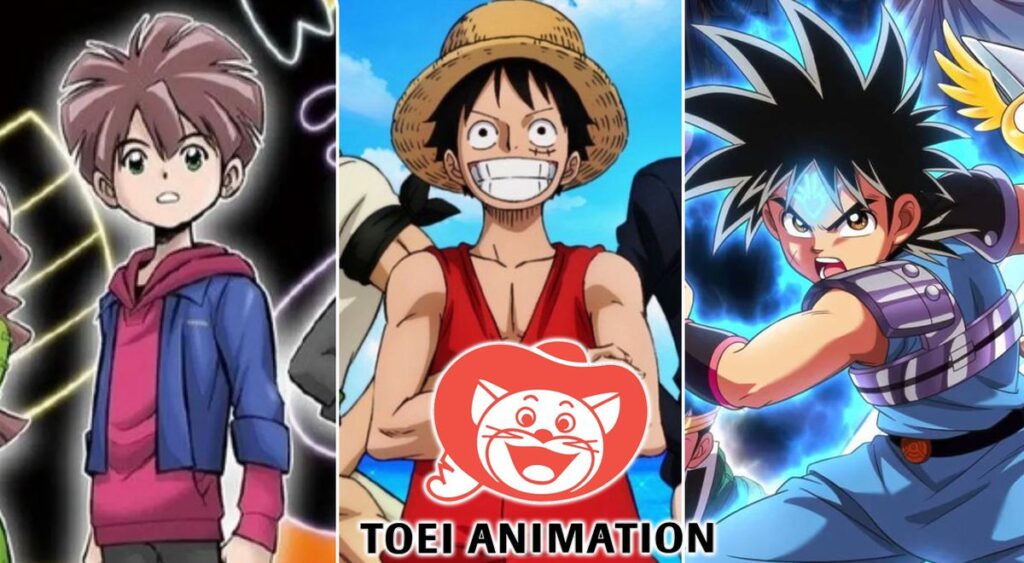 Toei Animation One Piece Dragon Quest Digimon 1024x563