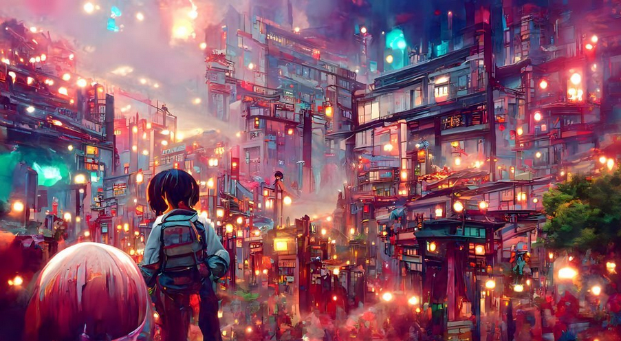 Tokyo Japon Futuriste Gacon
