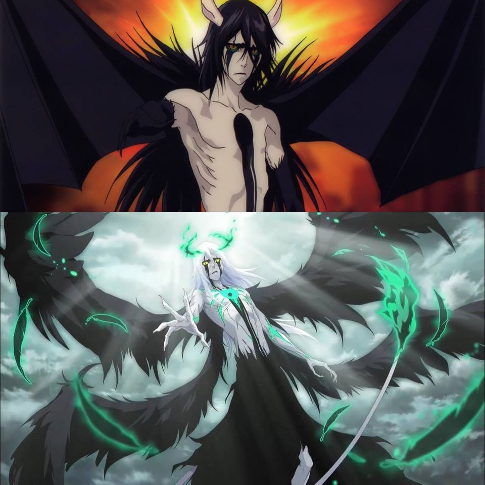 Ulquiorra Segunda Etapa Tercera Etapa Bleach