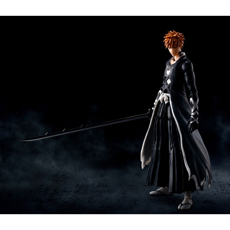 Figure Ichigo Kurosaki Bankai Heaven Chain Zangetsu Bleach Thousand Year Blood War Shfiguarts