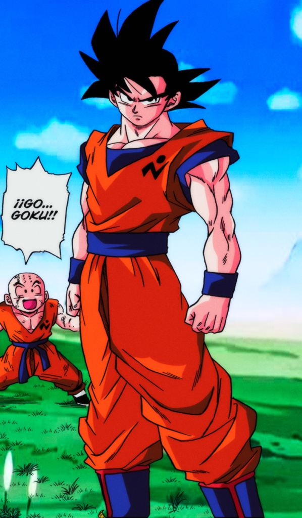Goku Joins The Battle By Sir Perfectroy 598x1024