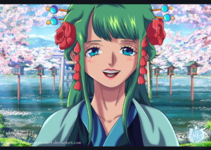 Hiyori One Piece 938 Green Version By Yondaimeminato4 300x214