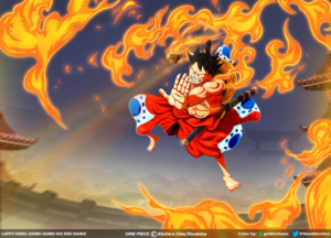 Luffy Gomu Gomu No Red Hawk One Piece Ch917 By Goldenhans Dcn7yzb1 300x216