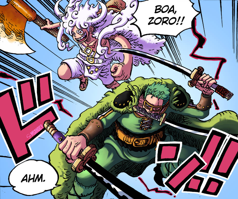 Luffy And Zoro One Piece 1140 By Msandc