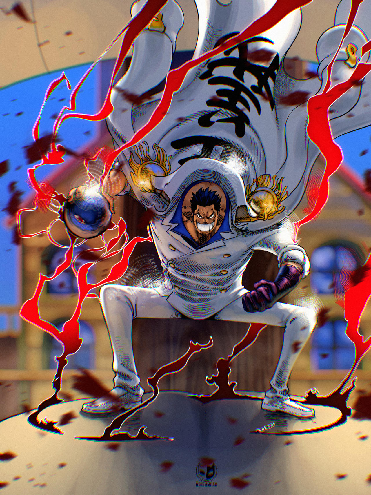 Monkey D Garp By Borudbrian Chapitre One Piece 1160