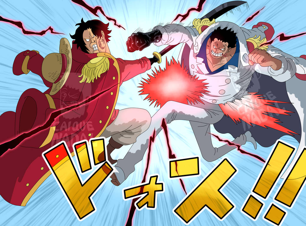 Monkey D Garp Vs Gol D Roger One Piece Chapitre 1156 1157 By Caiquenadal