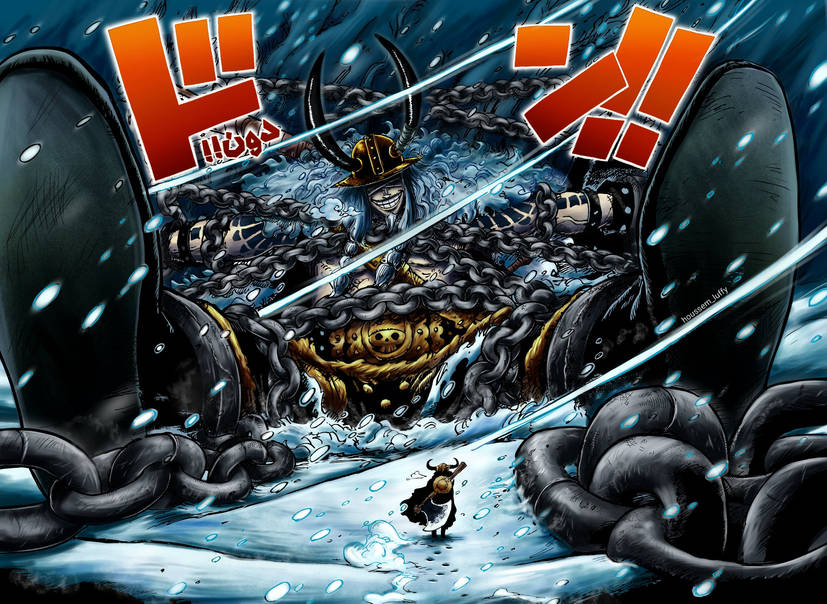 One Piece Chapitre Scan 1130 1131 Luffy And Loki By Misiek888