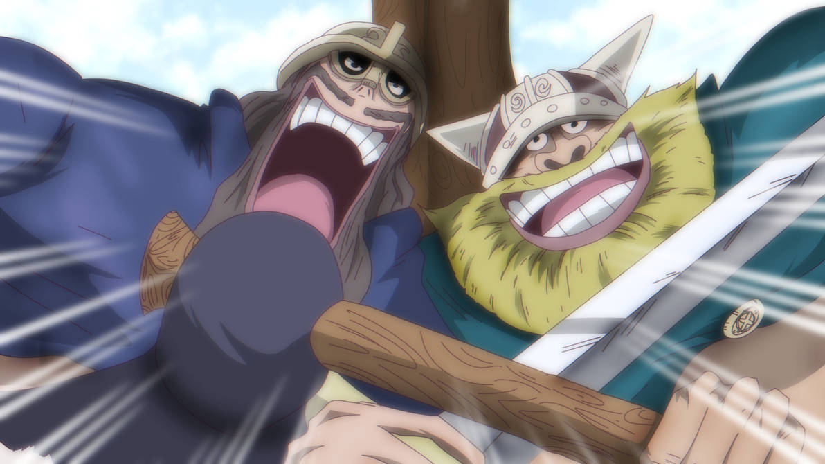 One Piece Chapitre Scan 1144 1145 Dorry Y Brogy By Parakiu