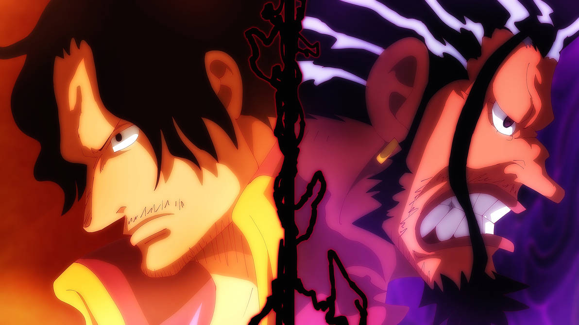 One Piece Chapitre Scan 1158 1159 Roger And Rocks By Parakiu