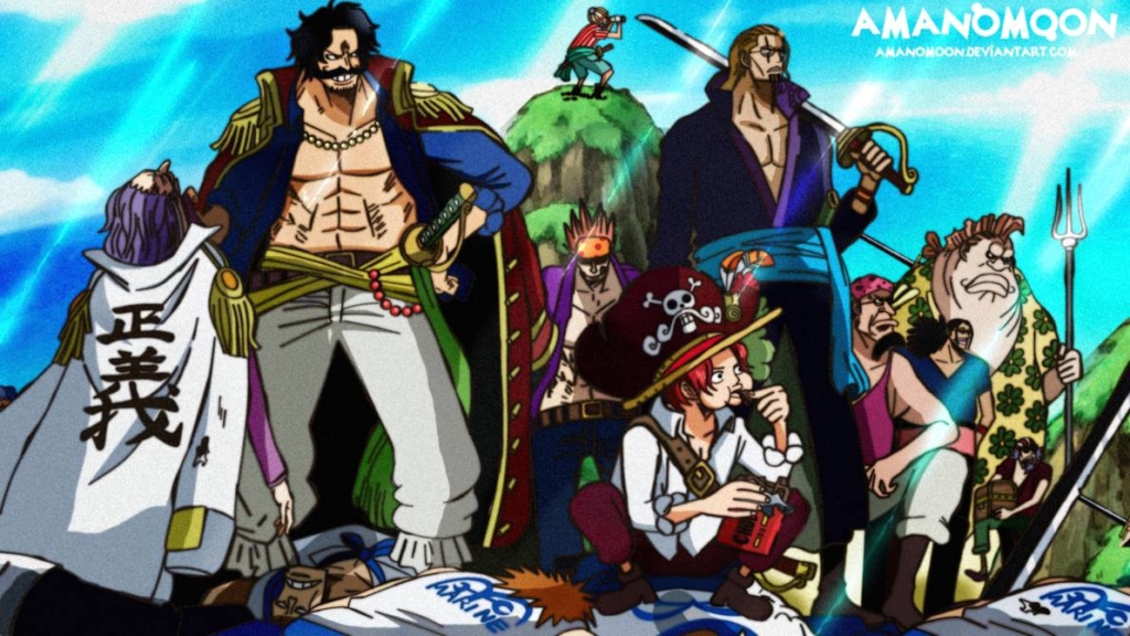 One Piece Chapter 965 Gold Roger Pirate Crew Anime By Amanomoon 1024x576