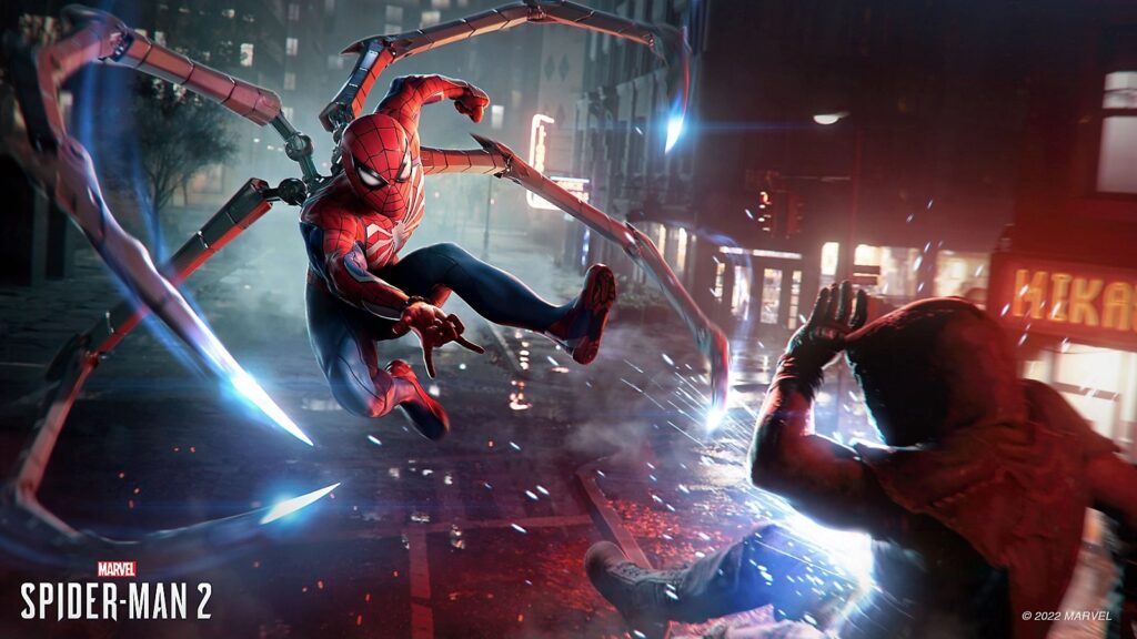 Spider Man 2 Reveal Attack 4K Legal 2022 En 12dec22 1024x576