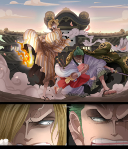 Zorojuro And Sangoro One Piece Ch 943 By Fanalishiro 257x300